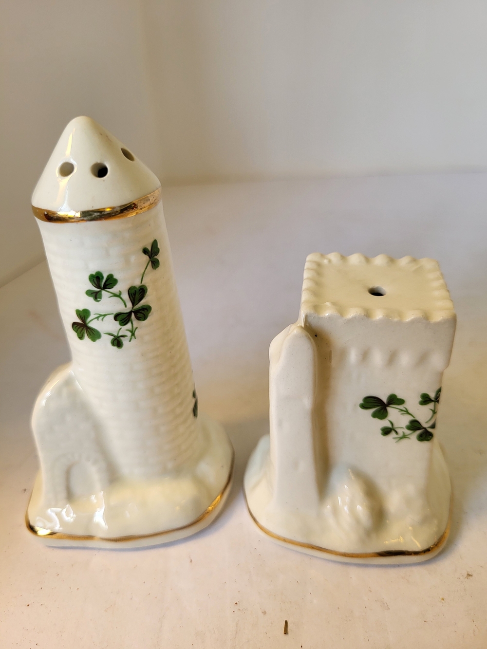 Vintage Carrigaline Pottery Salt and Pepper Shakers Cork,Ireland